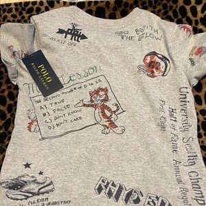 Toddler boy polo t-shirt size 2T